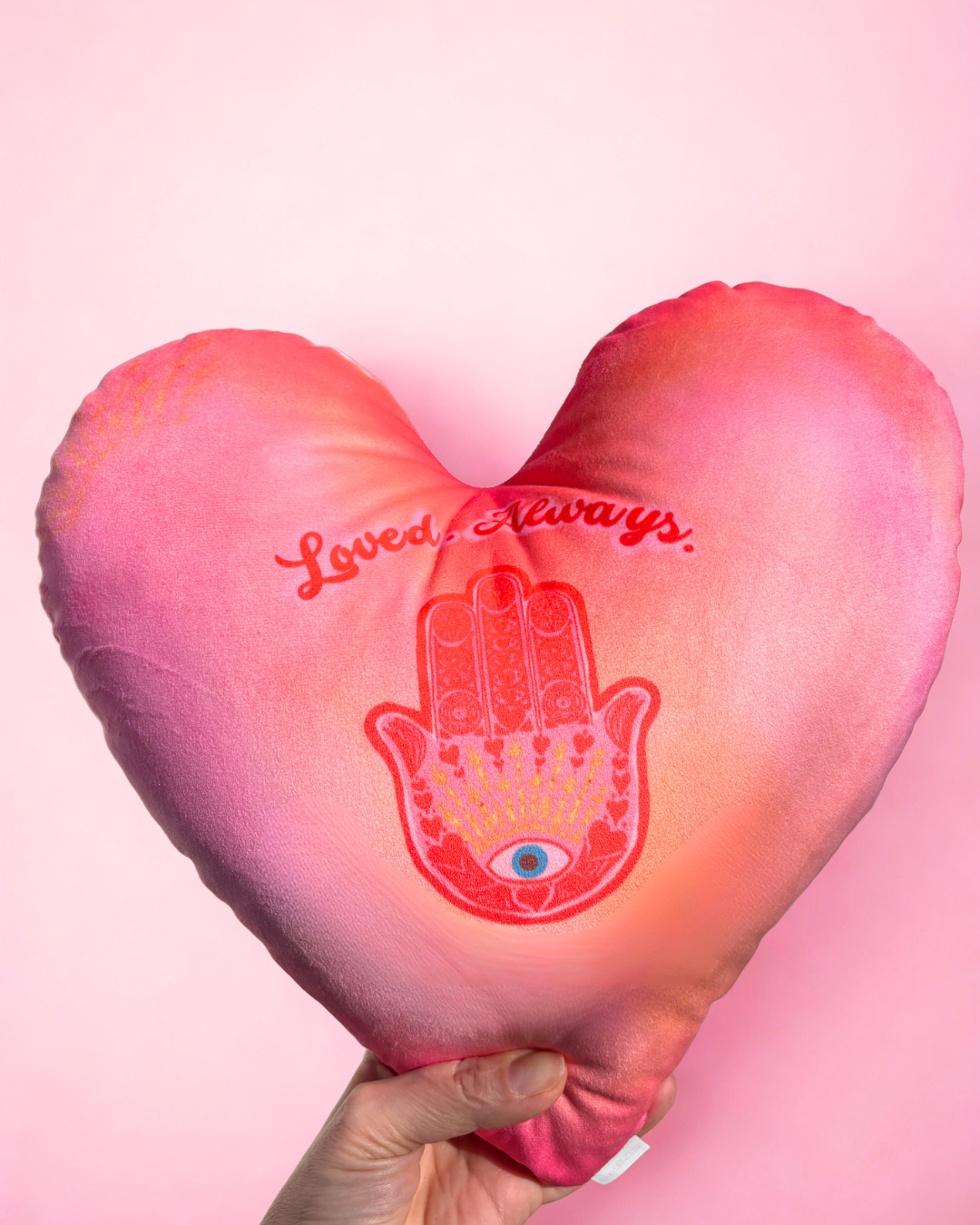 Herzkissen "Loved. Always."