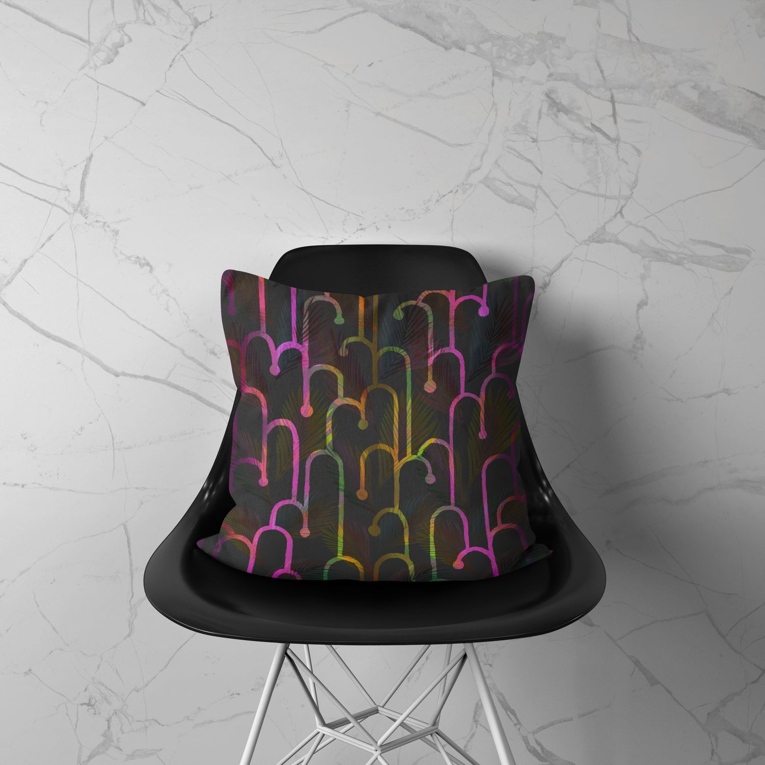 Kissen "Everpink Arcs"