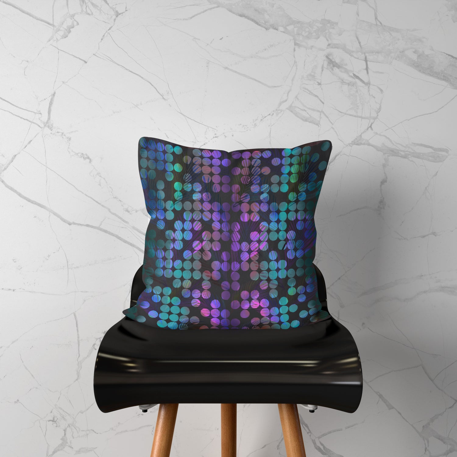 Kissen "Everblue Dots"