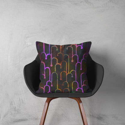 Kissen "Everviolet Arcs"