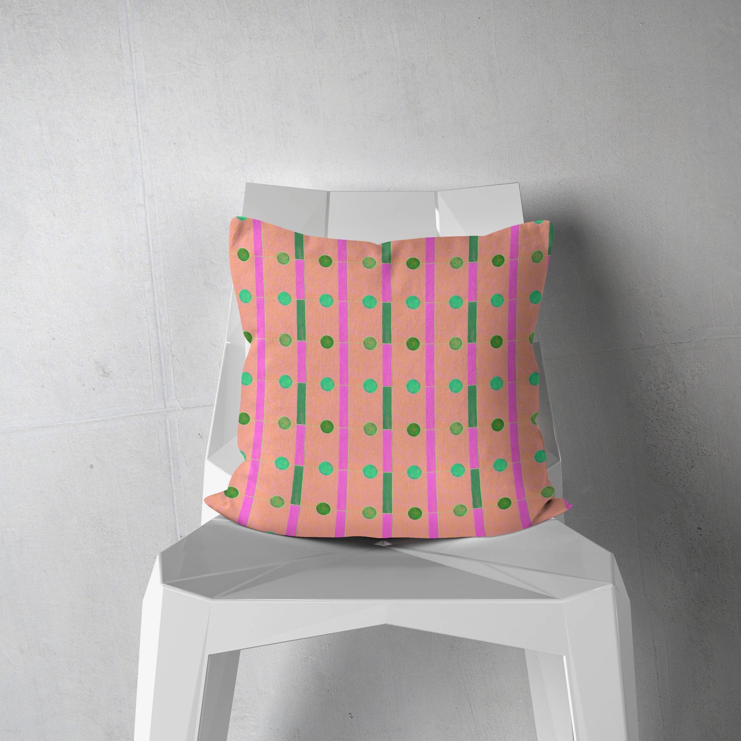 Kissen &quot;Evercoral Curve&quot;