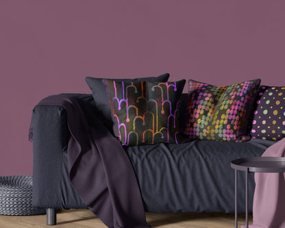 Kissen "Everviolet Arcs"