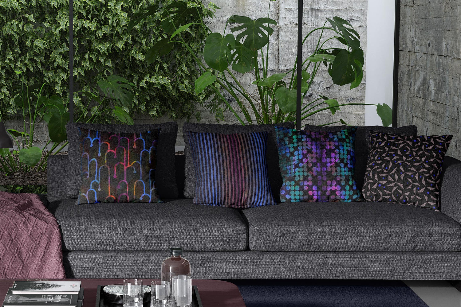 Kissen "Everlumen Stripes"