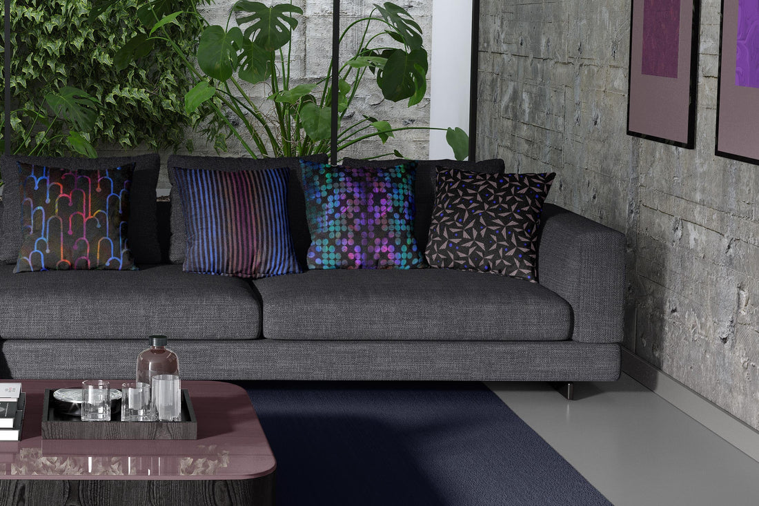 Kissen "Everblue Dots"