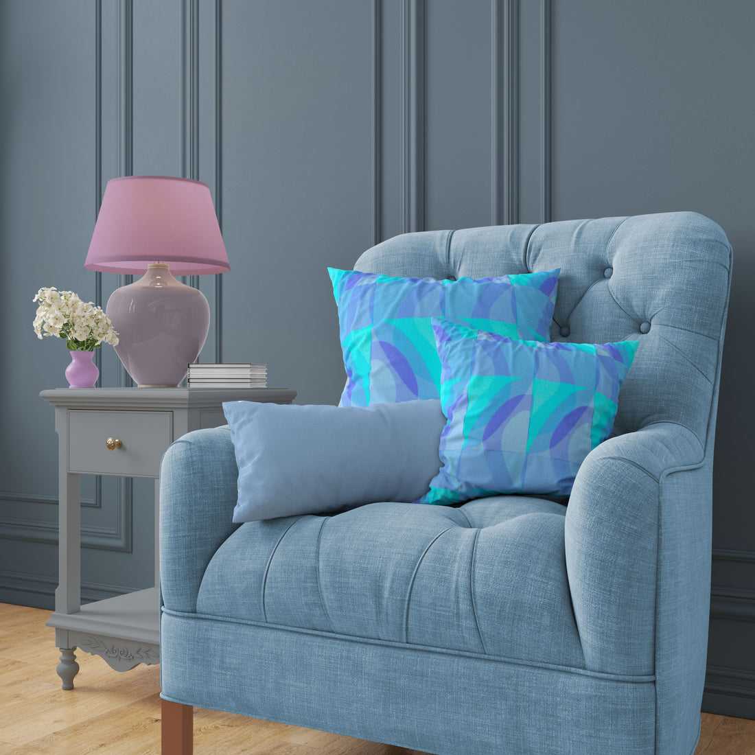 Kissen &quot;EverRag CoolBlue&quot;